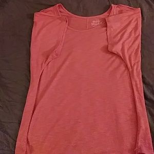 Mudd open shoulder top